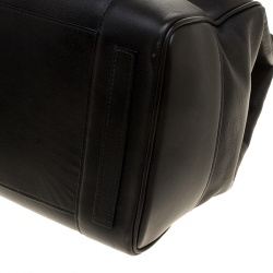 Pre Owned Ralph Lauren Black Leather Ricky Tote 40