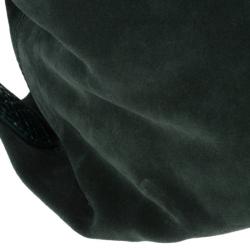 Ralph Lauren Suede Python Feed Bag