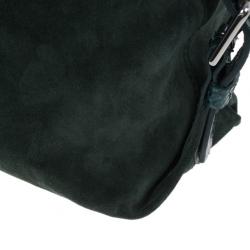Ralph Lauren Suede Python Feed Bag