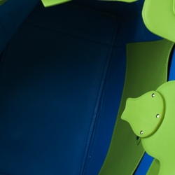 Pre Owned Ralph Lauren Light Green Soft Leather Ricky 33 Tote