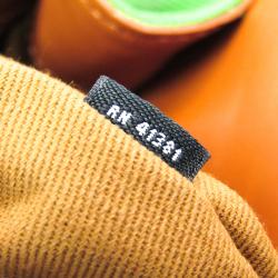 Pre Owned Ralph Lauren Green Canvas And Leather Ricky Tote