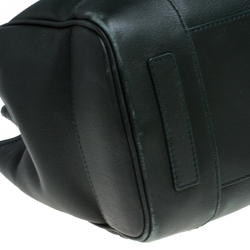 Pre Owned Ralph Lauren Green Leather Ricky Tote