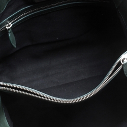 Pre Owned Ralph Lauren Green Leather Ricky Tote