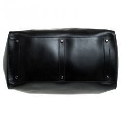 Pre Owned Ralph Lauren Black Leather Ricky Suitcase