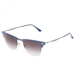 Rayban Blue 8056 Clubmaster Light Ray Sunglasses