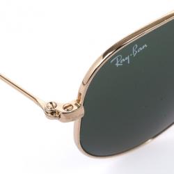 Ray Ban Gold Rimmed Large 42 Aviators