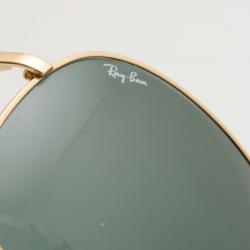 مملوكة مسبقًا Ray-Ban Gold Rimmed RB 3267 69 Aviators