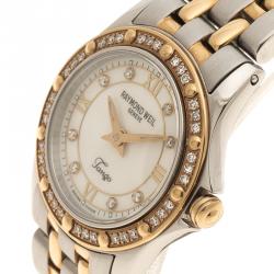 Raymond Weil Mother of Pearl Tango Stainless Steel Women's Wristwatch 22MM