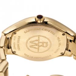 Pre Owned ساعة يد نسائية ر�يموند ويل نويميا 5136 ستانلس ستيل مطلي ذهب صدف بيضاء 36 مم