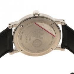 Pre Owned Raymond Weil Cream Stainless Steel W1 Women's Wristwatch 30MM