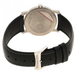 Pre Owned Raymond Weil Cream Stainless Steel W1 Women's Wristwatch 30MM