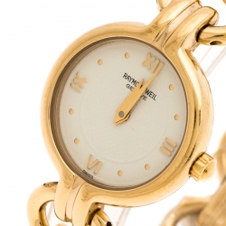 Raymond Weil White Gold Plated 9828 Women's Wristwatch 22MM