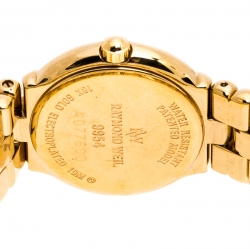 Raymond Weil White Gold Plated Stainless Steel 9954 Women's Wristwatch 24MM