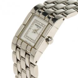 مملوكة مسبقًا Raymond Weil White Stainless Steel Tema Women's Wristwatch 18MM