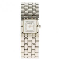 مملوكة مسبقًا Raymond Weil White Stainless Steel Tema Women's Wristwatch 18MM