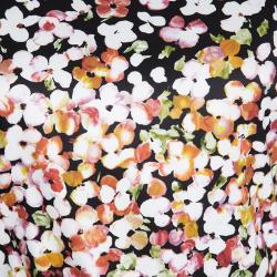 Pre Owned Red Valentino Multicolor Floral Print Sleeveless Dress S