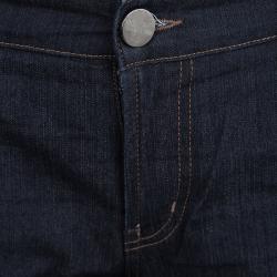 Pre Owned Red Valentino Indigo Dark Wash Denim Straight Fit Jeans L