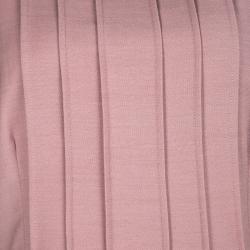 Pre Owned RED Valentino Dull Pink Pleat Detail Sleeveless Dress M