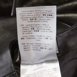 Pre Owned RED Valentino Black Lambskin Leather Culottes S