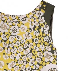 Pre Owned RED Valentino Floral Print Silk Dress M