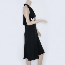Pre Owned RED Valentino Black Halter Dress