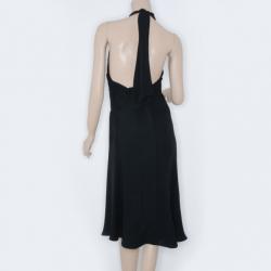 Pre Owned RED Valentino Black Halter Dress