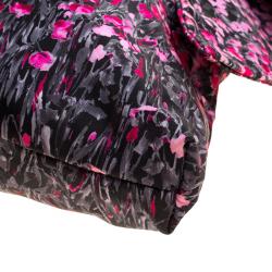 Pre Owned RED Valentino Multicolor Nylon and Leather Trimmed Bow Decorated Tote