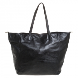 Pre Owned RED Valentino Black Leather Tote
