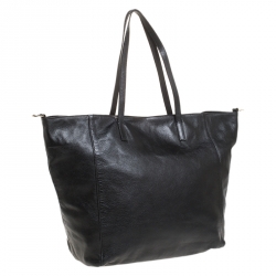 Pre Owned RED Valentino Black Leather Tote