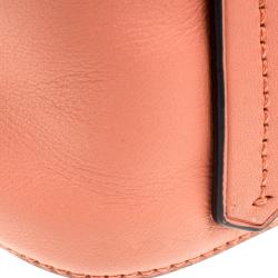 Reed Krakoff Peach Leather Micro Boxer Tote