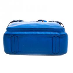 Reed Krakoff Rosewood Blue Leather Boxer Tote