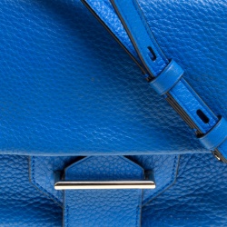 Reed Krakoff Blue Leather Mini Standard Shoulder Bag