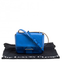 Reed Krakoff Blue Leather Mini Standard Shoulder Bag