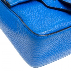 Reed Krakoff Blue Leather Mini Standard Shoulder Bag