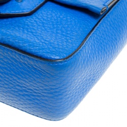 Reed Krakoff Blue Leather Mini Standard Shoulder Bag