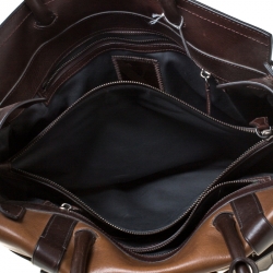 Reed Krakoff Multicolor Leather Gator Boxer II Duffle Bag