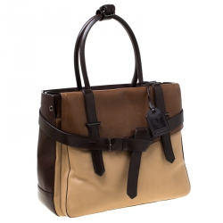 Reed Krakoff Multicolor Leather Gator Boxer II Duffle Bag
