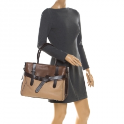 Reed Krakoff Multicolor Leather Gator Boxer II Duffle Bag