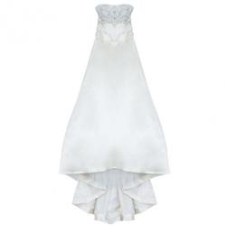 Reem Acra Lush Embellished Wedding Gown L