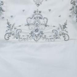 Reem Acra Harmony Embellished Wedding Dress M