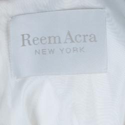 Reem Acra Harmony Embellished Wedding Dress M