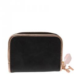 Repetto Black Leather Plie Wallet