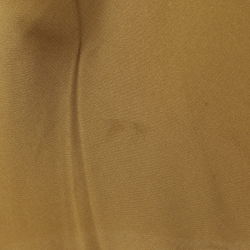 Pre Owned Rick Owens Honey Brown Satin Long Wrap Dress M