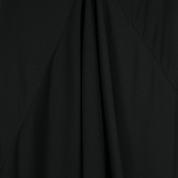 Rick Owens Anthem Black V Neck Sleeveless Asymmetric Tunic S