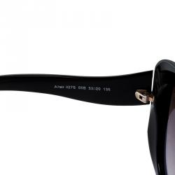 مملوكة مسبقًا Roberto Cavalli Black/Brown Mirror 827S Altair Cat Eye Sunglasses