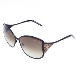 مملوكة مسبقًا Roberto Cavalli Black Mughetto Oversized Womens Sunglasses