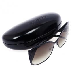 مملوكة مسبقًا Roberto Cavalli Black Mughetto Oversized Womens Sunglasses