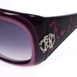 Pre Owned Roberto Cavalli Viollet Riolite Womens Sunglasses