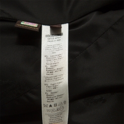 مملوكة مسبقًا Roberto Cavalli Black Wool Tailored Blazer M