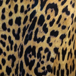 Pre Owned Roberto Cavalli Brown Animal Printed Silk Flared Maxi Skirt L